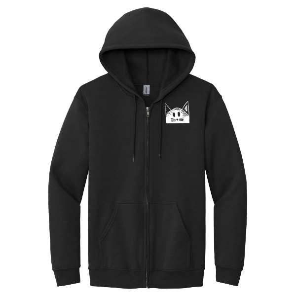 Dinner Kitty - Zip Up Hoodies