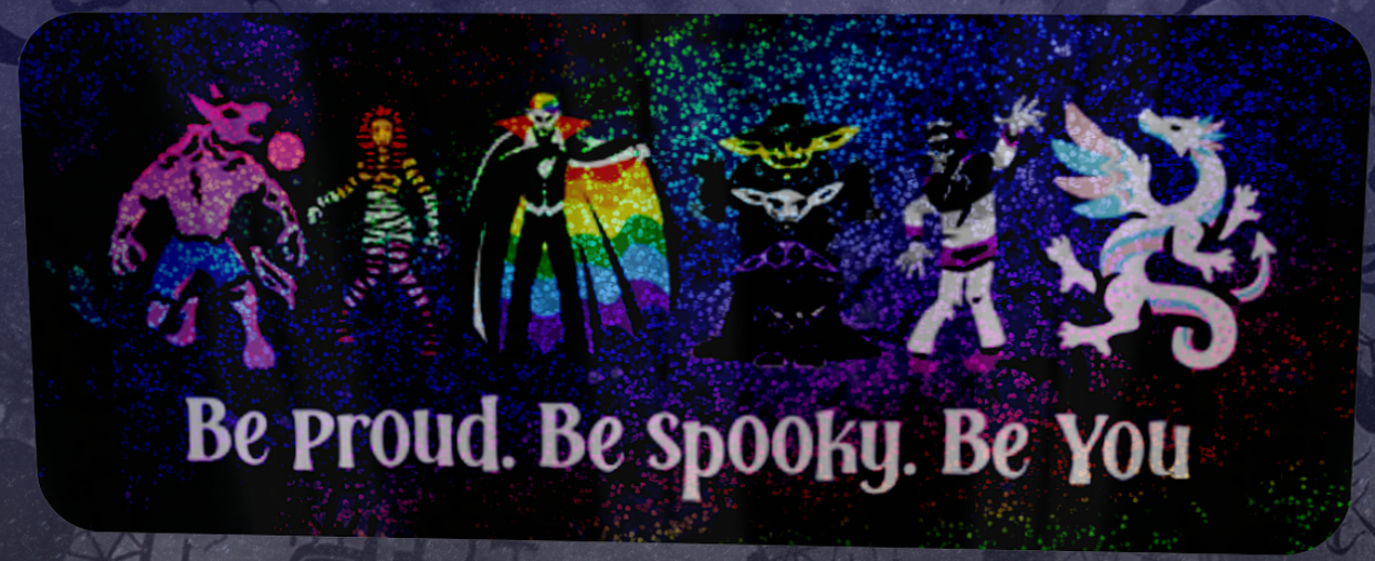 Paranormal Pride Stickers