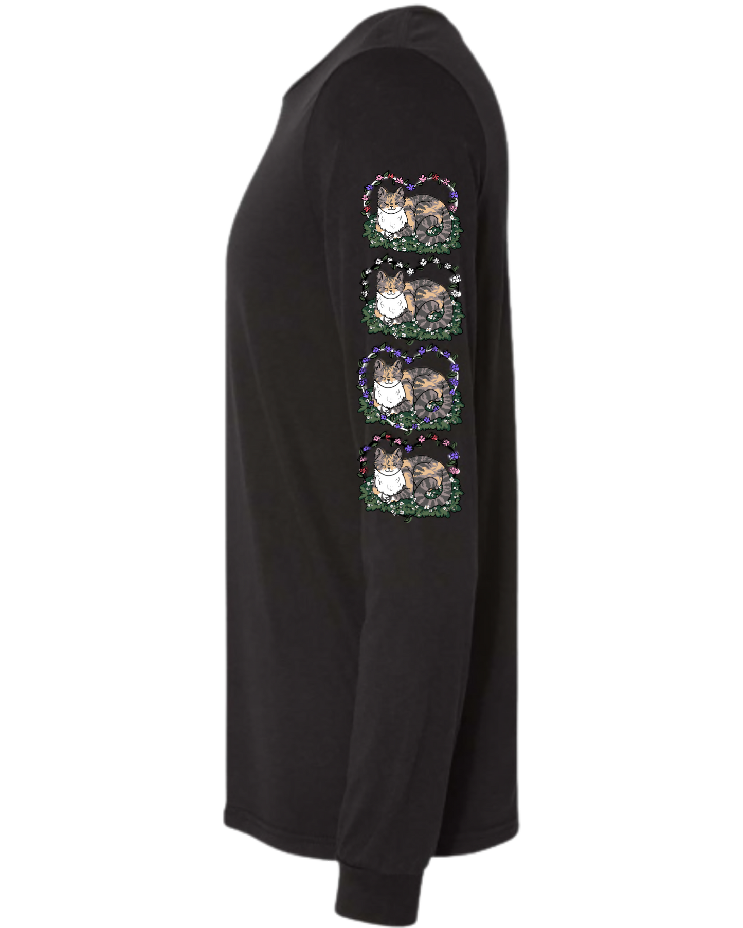 Purr-fect Valentine: Scamper Edition - Long Sleeve Unisex Tee - [Preorder]