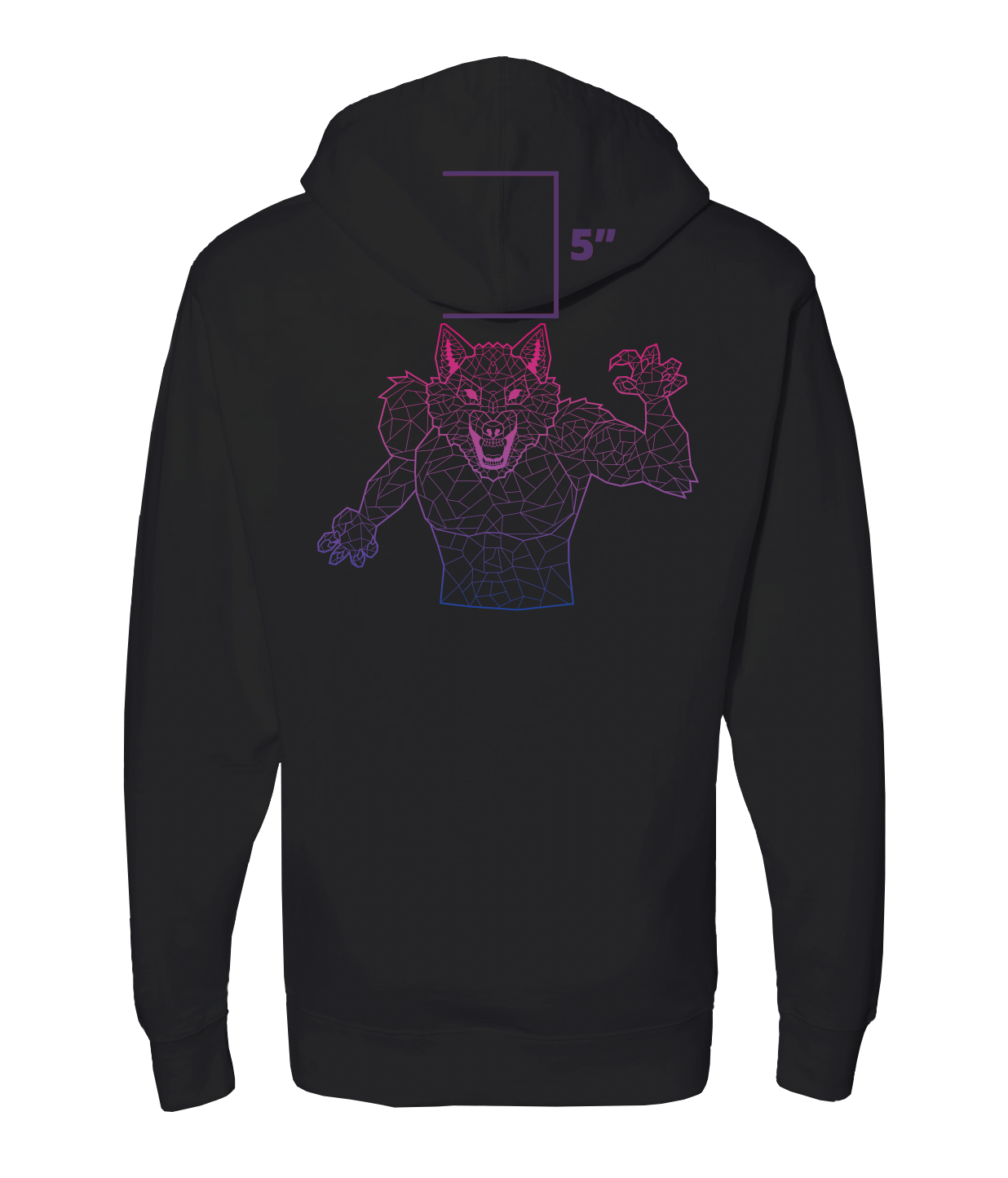 Bisexual Werewolf Unisex Hoodie