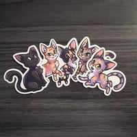 Kitten Fates Stickers