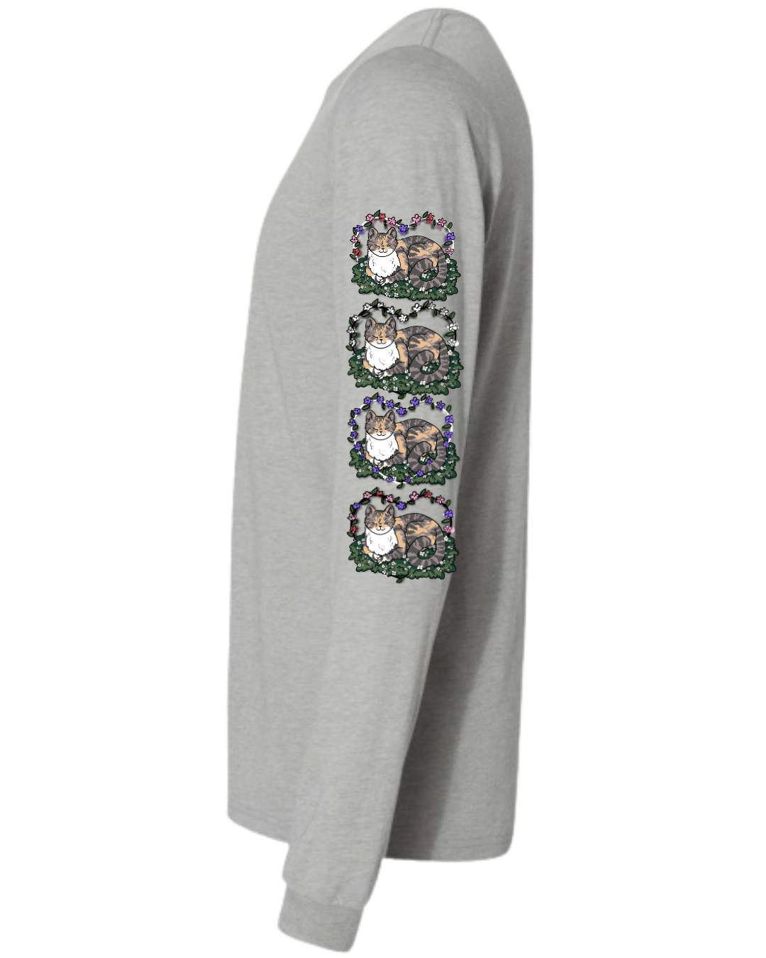 Purr-fect Valentine: Scamper Edition - Long Sleeve Unisex Tee - [Preorder]