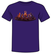 Campfire Cats Unisex Tee