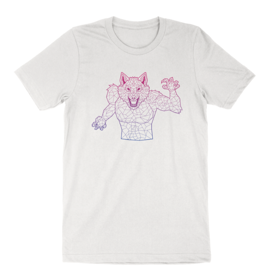 Bisexual Werewolf Unisex Tee