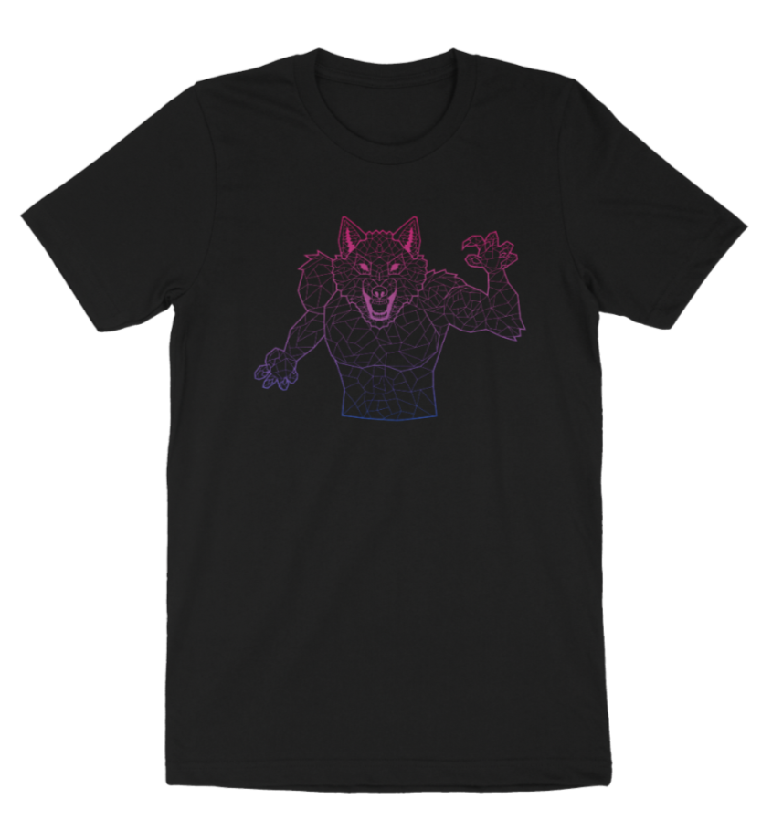 Bisexual Werewolf Unisex Tee