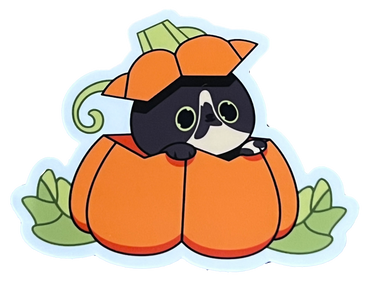 Skip-o'Lantern Sticker