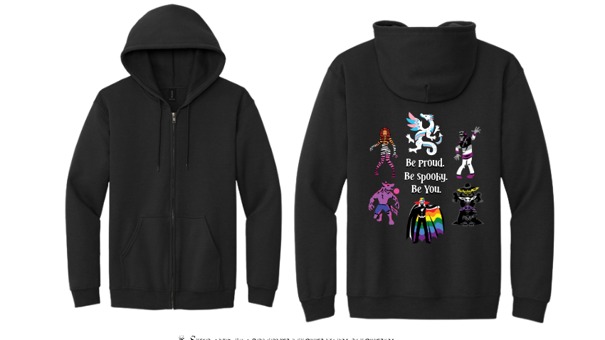 Paranormal Pride - Zip Up Hoodies