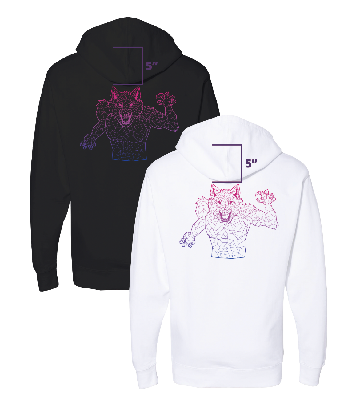 Bisexual Werewolf Unisex Hoodie